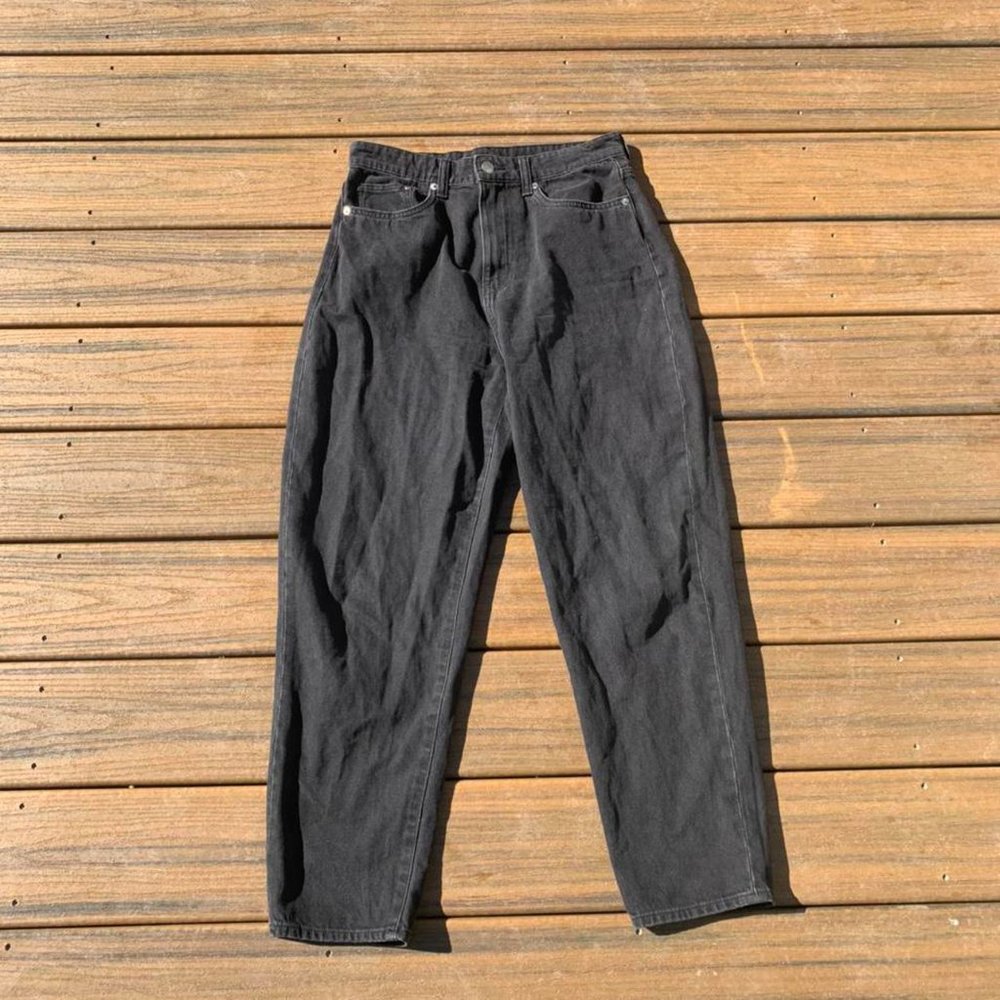 Black Mom Jeans